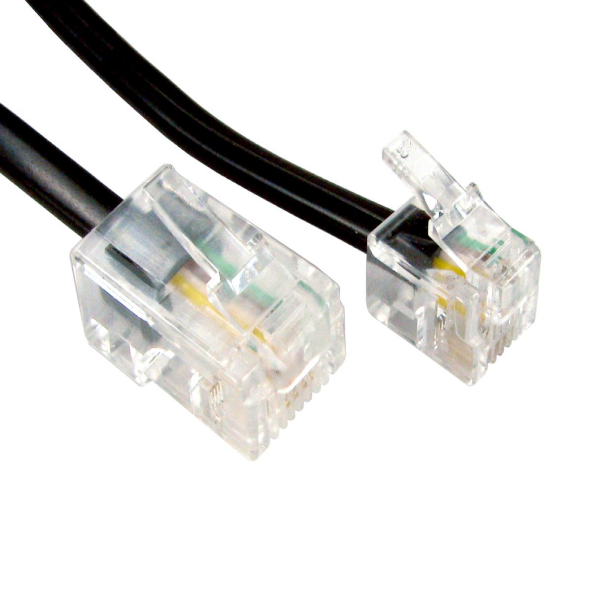 CDL 5m RJ11 to RJ45 Cable - Black