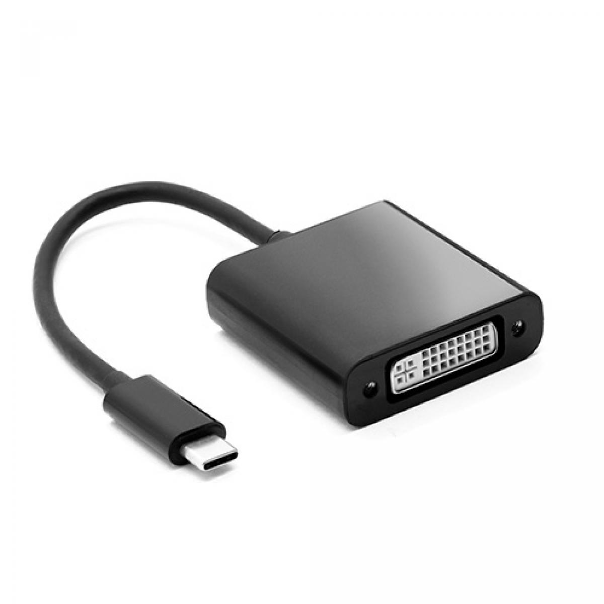 CNL 20cm USB-C DVI 4K Act Adp